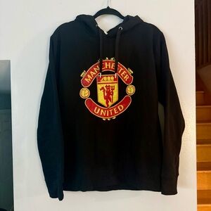 Manchester United Black Hoodie